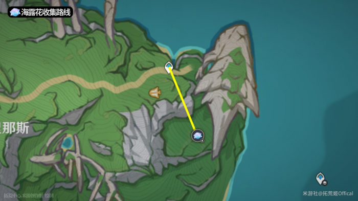 《原神》希格雯突破材料及收集路线图6