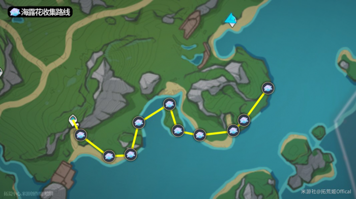 《原神》希格雯突破材料及收集路线图13