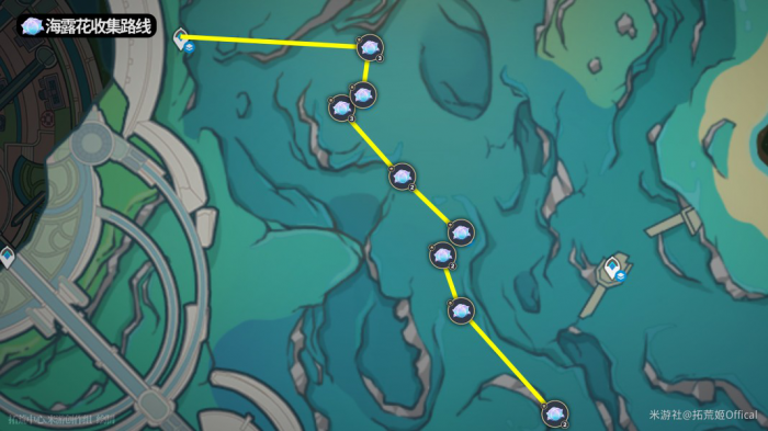 《原神》希格雯突破材料及收集路线图17