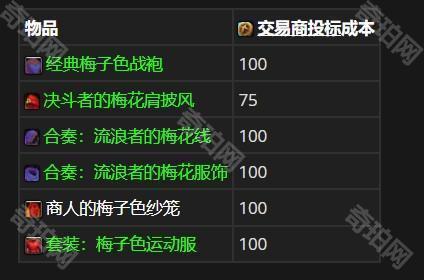 《魔兽世界》11.17夏季商栈商品一览36