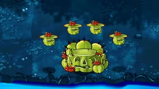 《植物大战僵尸融合版》新植物三叶南瓜掌介绍1