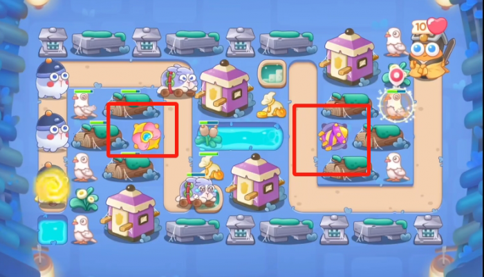 《保卫萝卜4》万圣奇妙夜第5关通关攻略2