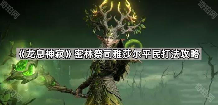 《龙息神寂》密林祭司雅莎尔平民打法攻略1