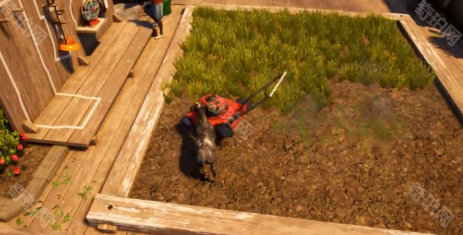 《模拟山羊3》DLC胡闹多元宇宙青草头发获得方法7