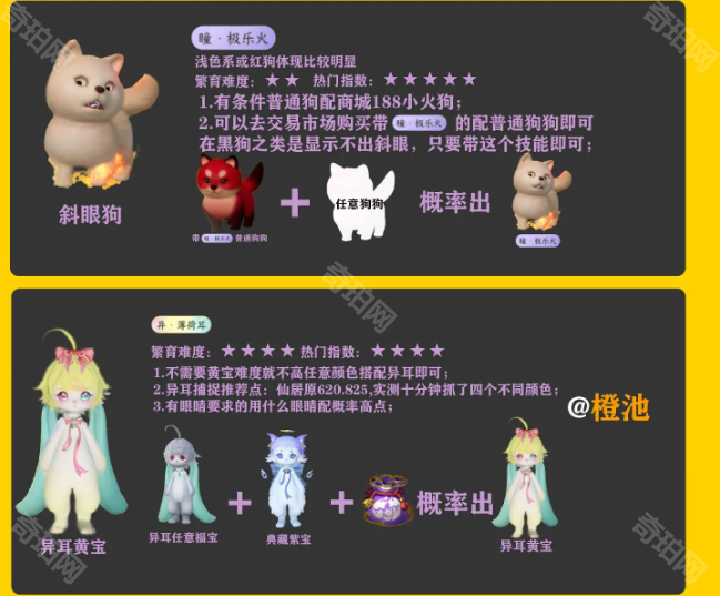 《逆水寒手游》全宠物繁育公式汇总6