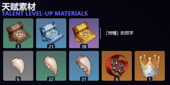 原神茜特菈莉培养材料有哪些2
