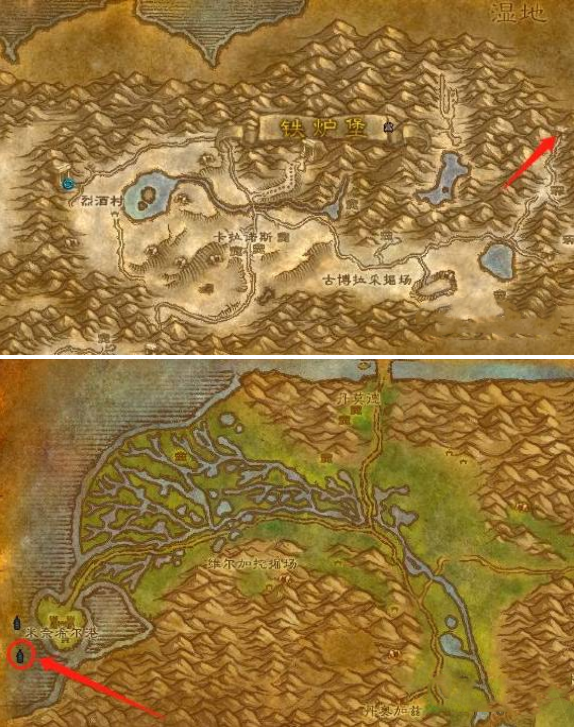 魔兽世界银松森林怎么去3