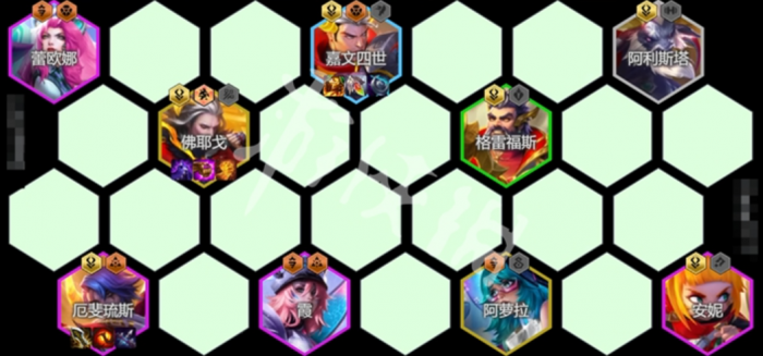 金铲铲派对时光机8比特福牛阵容怎么搭配1