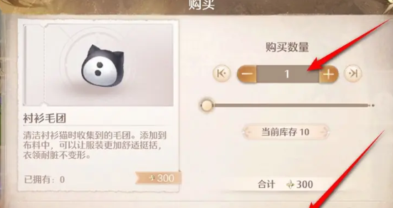 无限暖暖衬衫毛团在哪买1