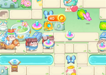 保卫萝卜4梁波波与祝秋秋第5关怎么过2