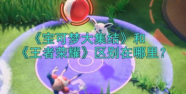 宝可梦大集结和王者荣耀的区别分析1