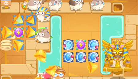 保卫萝卜4法老归来第120关怎么过4