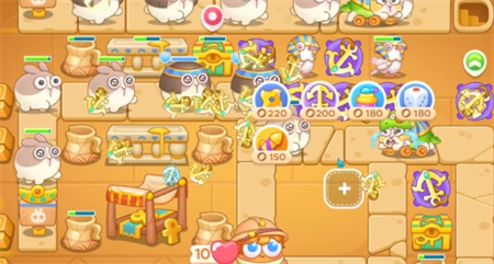 保卫萝卜4法老归来第113关怎么过3