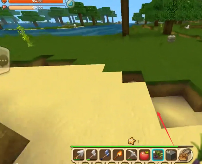 迷你世界怎么挖铁3