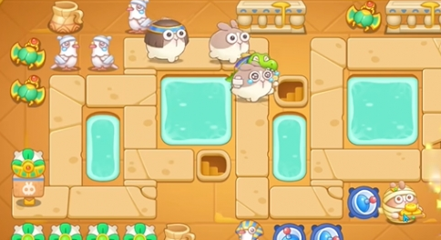 保卫萝卜4法老归来第59关怎么过4