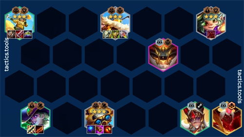 金铲铲之战s12电震攻击小蜜蜂阵容怎么玩1