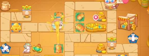 保卫萝卜4法老归来第48关怎么通关5