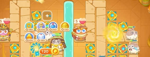 保卫萝卜4法老归来第43关怎么通关8