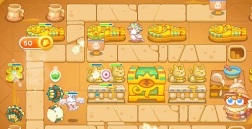 保卫萝卜4法老归来第38关怎么过3