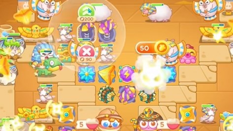 保卫萝卜4法老归来第37关怎么过6