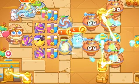 保卫萝卜4法老归来第36关怎么过6