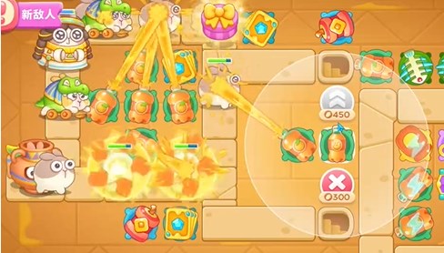 保卫萝卜4法老归来第30关怎么过7