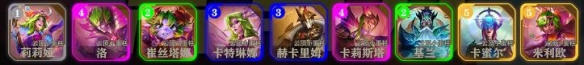金铲铲之战s12高马力莉莉娅阵容怎么搭配2
