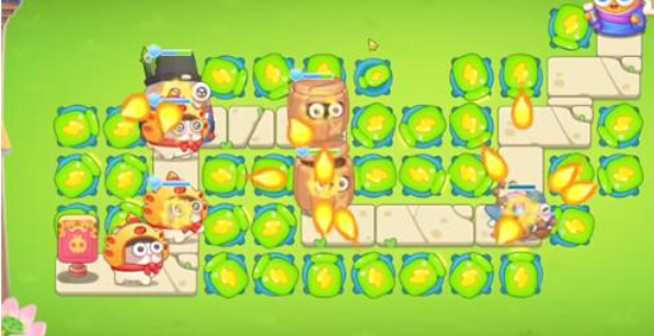 保卫萝卜4浪漫七夕第1关怎么过4