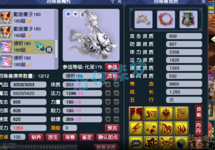 梦幻西游服战五庄观面板展示17