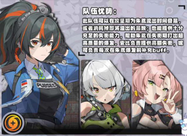 绝区零朱鸢阵容怎么搭配2