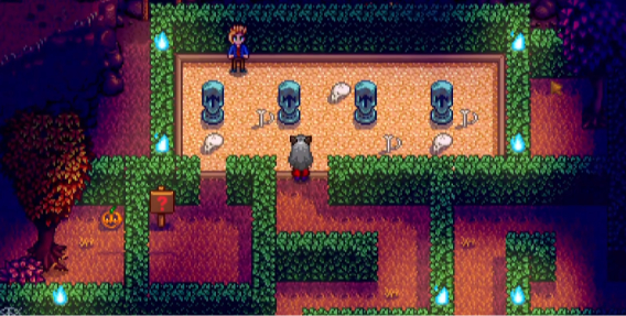 星露谷物语万灵节迷宫怎么走_星露谷物语万灵节迷宫怎么走第二年