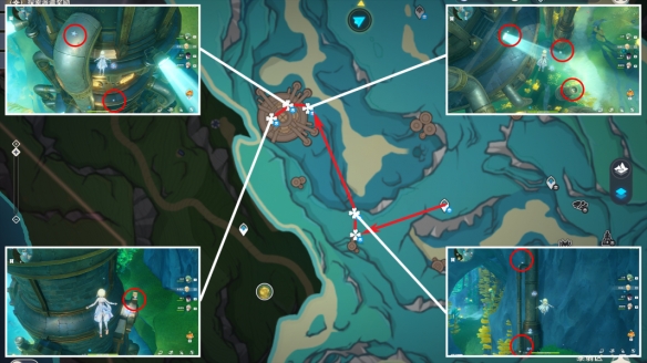 原神克洛琳德突破材料幽光星星采集路线是什么7