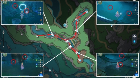 原神克洛琳德突破材料幽光星星采集路线是什么9