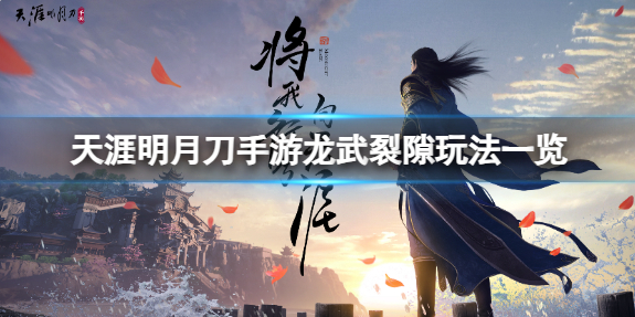 天涯明月刀手游龙武裂隙怎么玩1