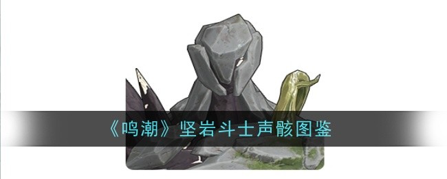 鸣潮坚岩斗士声骸怎么样1