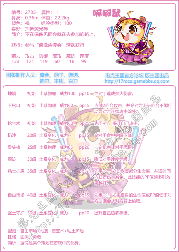 洛克王国啊啊鼠技能怎么搭配_洛克王国阿瞒