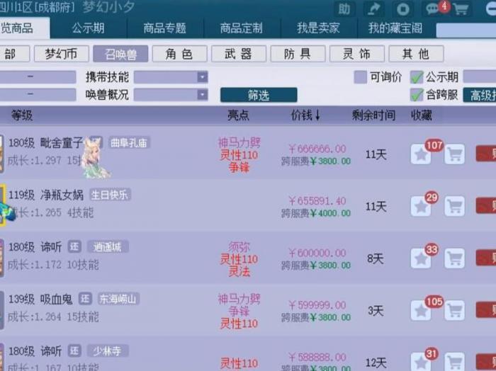 梦幻西游藏宝阁多少级可以卖东西_梦幻西游藏宝阁多少级可以购买