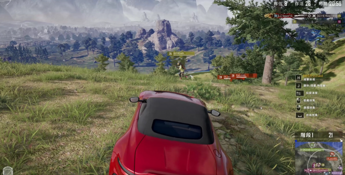 绝地求生如何开车压头1