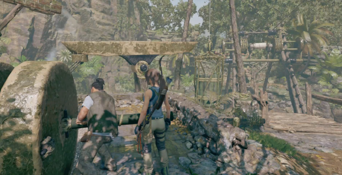 古墓丽影11断桥那怎么过1