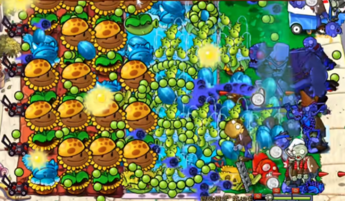 植物大战僵尸杂交版怎么打第43关3