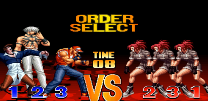 拳皇97暴走人物怎么选3