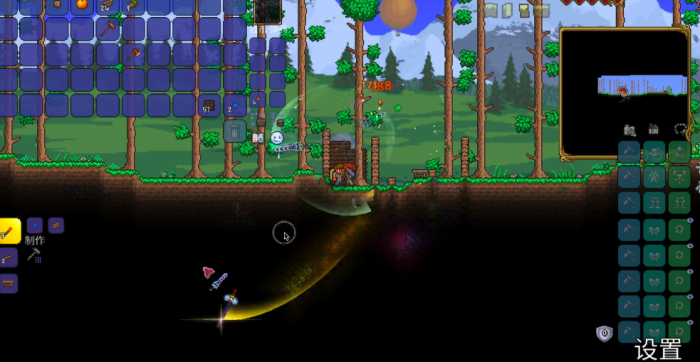 泰拉瑞亚如何快速获得天顶剑3