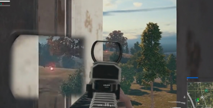 绝地求生红点如何拉近拉远1