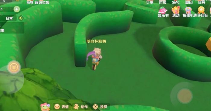 摩尔庄园迷宫花园怎么进去1