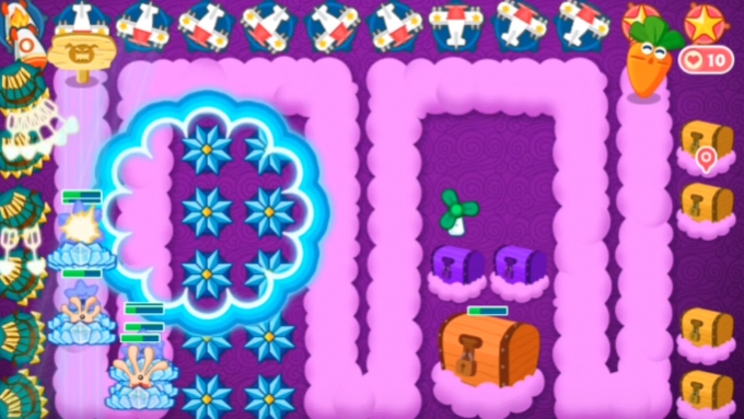 保卫萝卜挑战模式第五关怎么过1