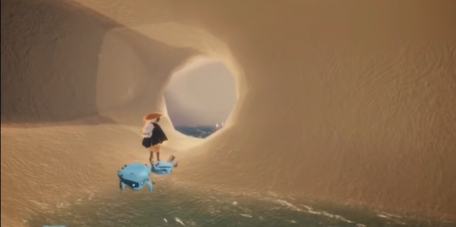 光遇要怎么掀翻螃蟹3