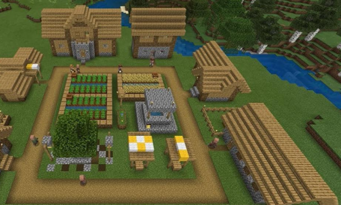 我的世界如何自制村庄_我的世界自建村庄教程