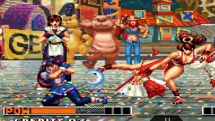 拳皇97火舞怎么放技能_拳皇97火舞大招图片