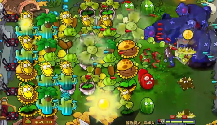 植物大战僵尸48关怎么过4