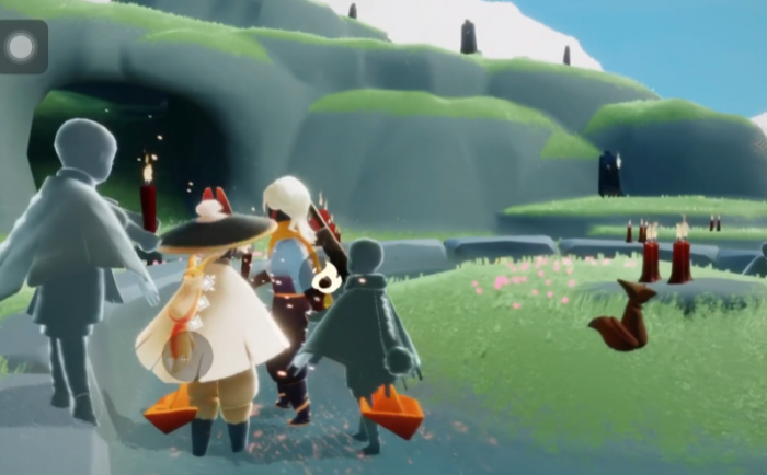 光遇如何在小黑身上打转1